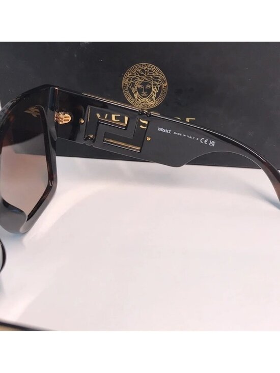 NEW AUTHENTIC Versace Tortoise Shell Sunglasses VE4402 8788 main image 7